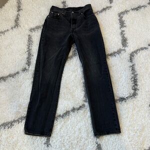 Levi's 501 Gray Denim Jeans